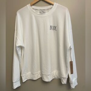 Rae Dunn Bride Sweater NWT XL